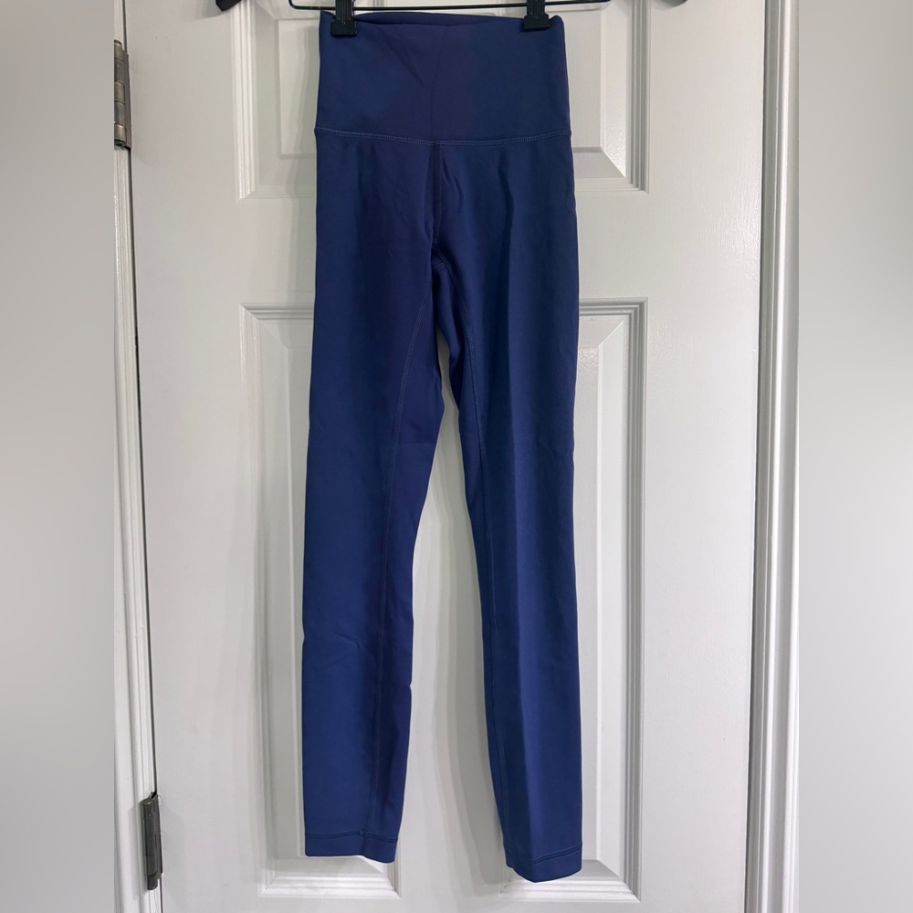 Lululemon Navy Blue High-Waisted Leggings Size 0